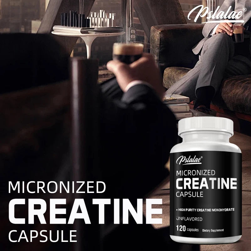 Micronized Creatine Capsules – 120 Count