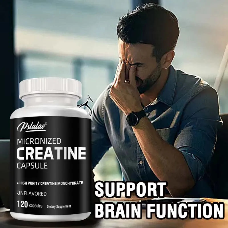 Micronized Creatine Capsules – 120 Count