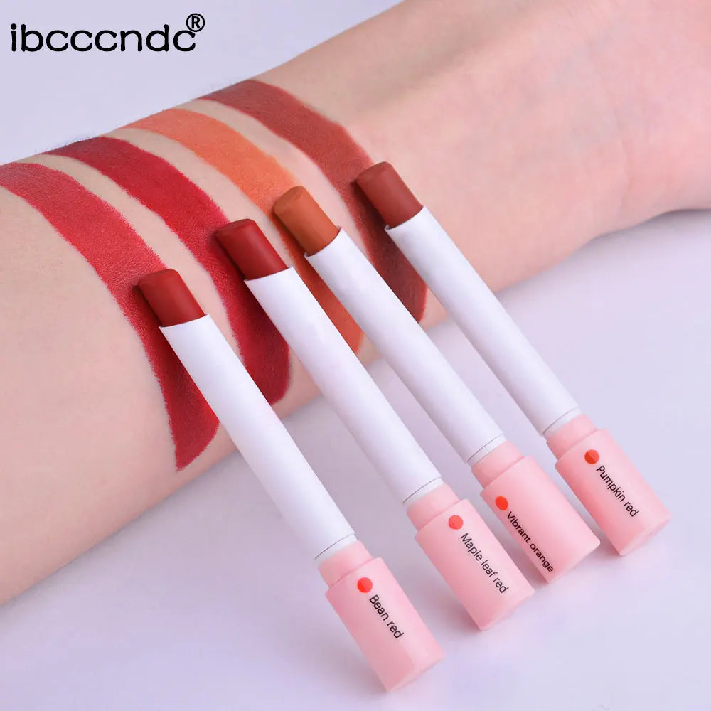 4-Piece Waterproof Matte Lipstick Set – Long-Lasting Perfect Valentine's Day Gift for Her
