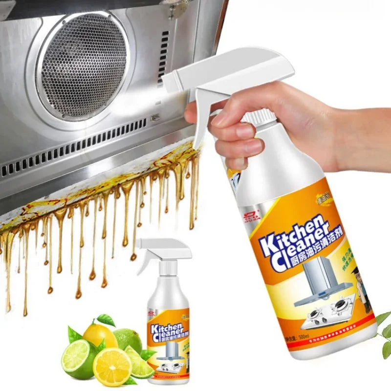 Heavy-Duty Kitchen Degreaser Spray – Powerful Oil & Stain Remover