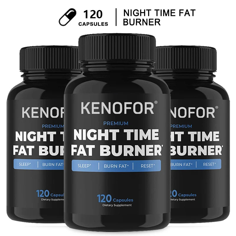 Night-Time Fat Burner – Sleep Support & Belly Fat Reducer