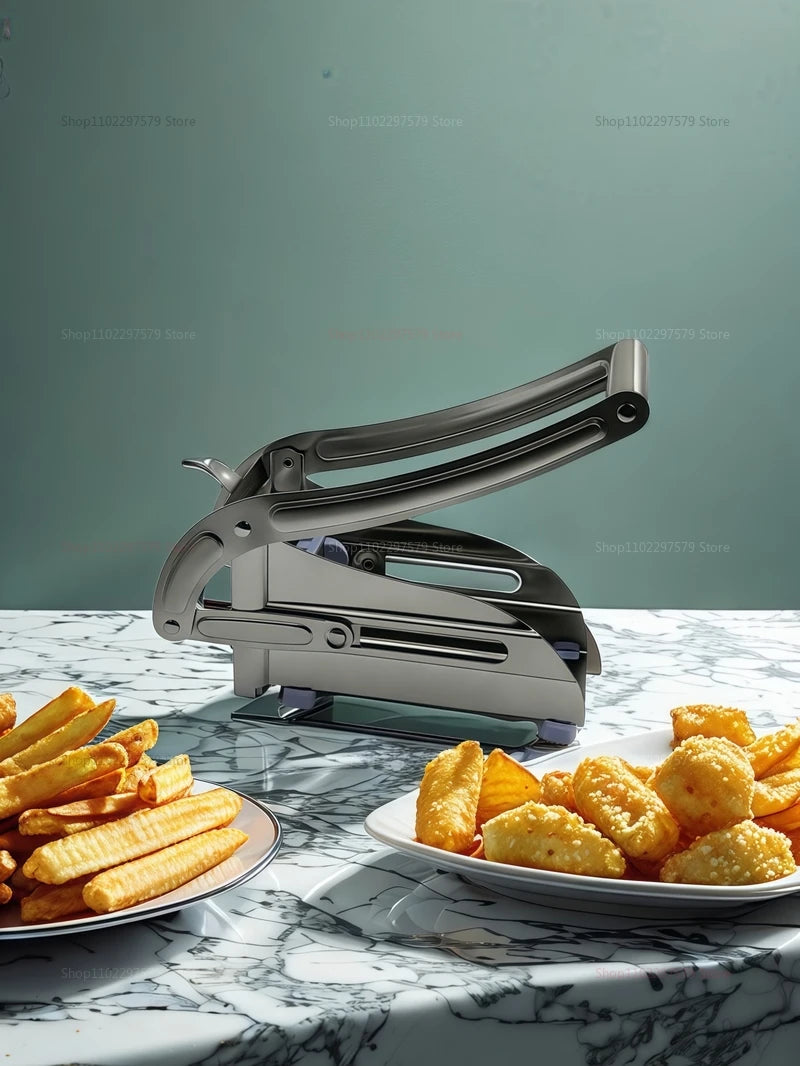 Stainless Steel Manual Potato & Vegetable Slicer