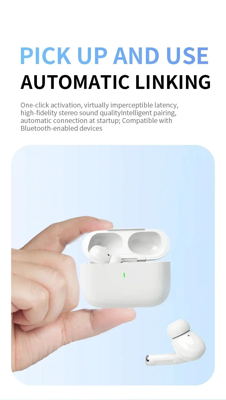 Original Bluetooth Earbuds – HiFi Stereo Noise-Canceling Wireless Headphones