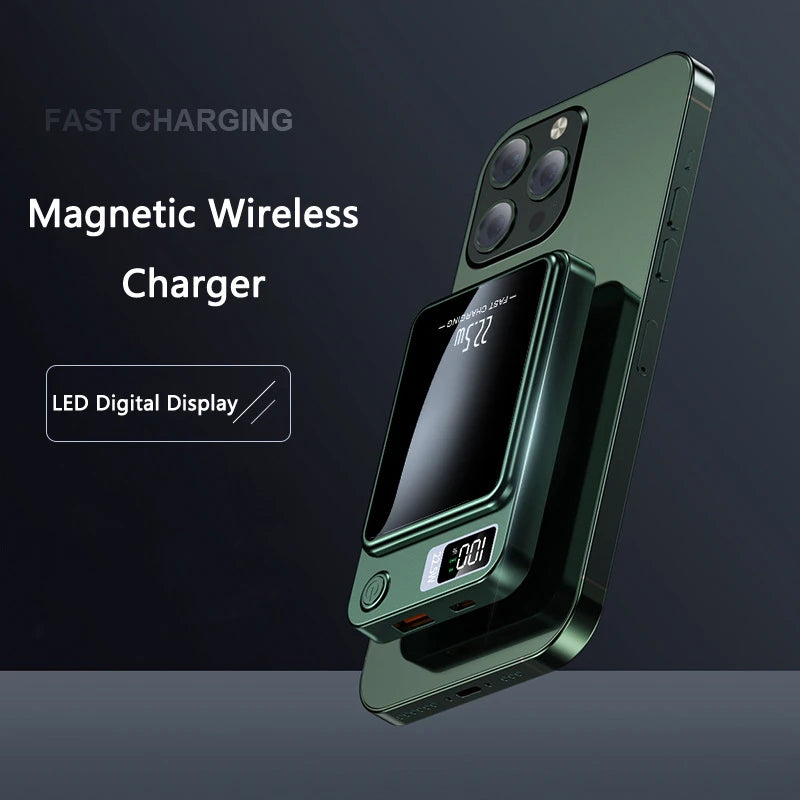 50000mAh Magnetic Wireless Power Bank – 22.5W Fast Charging