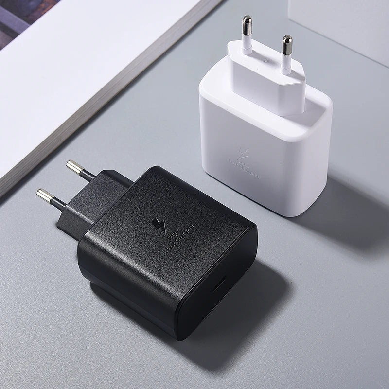 Samsung 45W USB-C Super Fast Charger – EP-TA845 Adapter for Galaxy S24/S23/S22/Z Fold Series