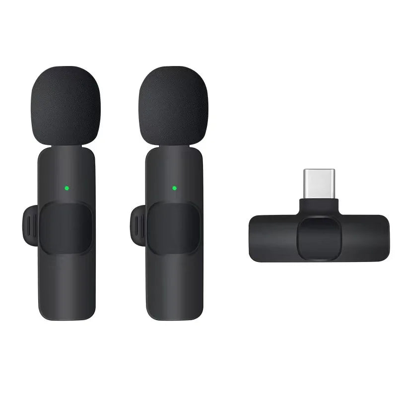 Basix 2.4G Wireless Lavalier Microphone for iPhone, Android, Broadcast & Gaming