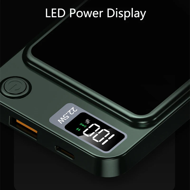 50000mAh Magnetic Wireless Power Bank – 22.5W Fast Charging