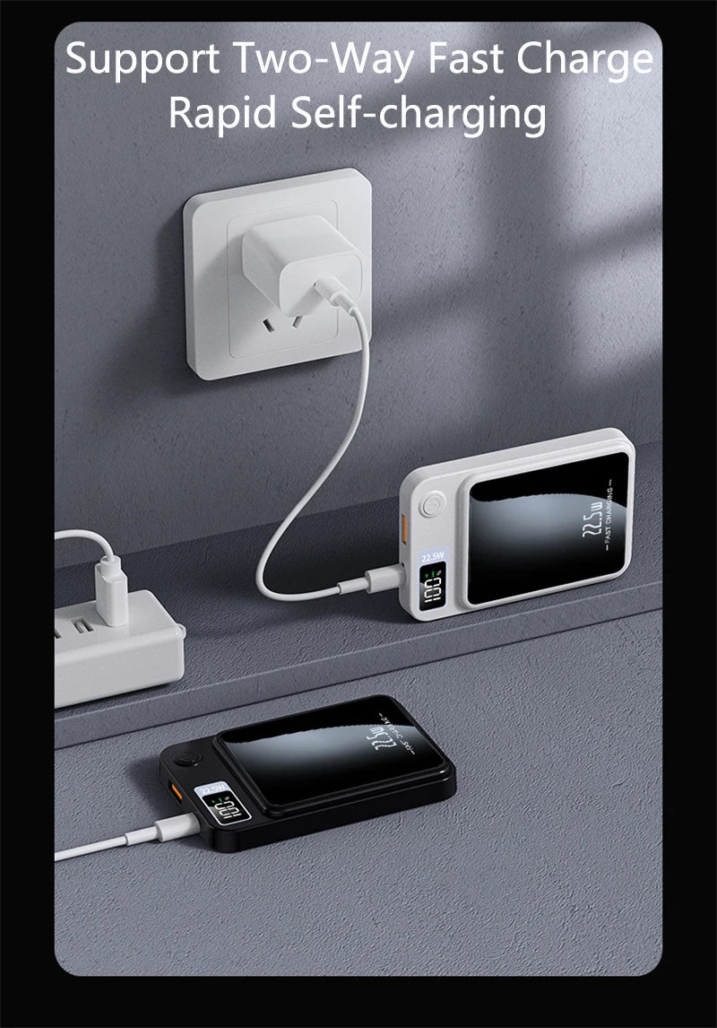 50000mAh Magnetic Wireless Power Bank – 22.5W Fast Charging