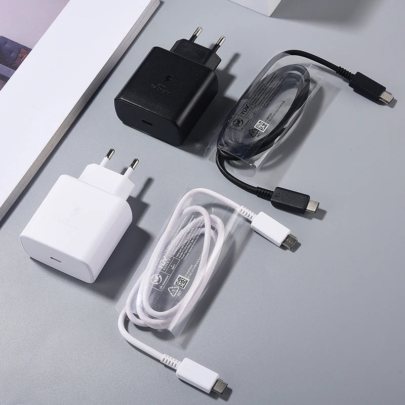 Samsung 45W USB-C Super Fast Charger – EP-TA845 Adapter for Galaxy S24/S23/S22/Z Fold Series