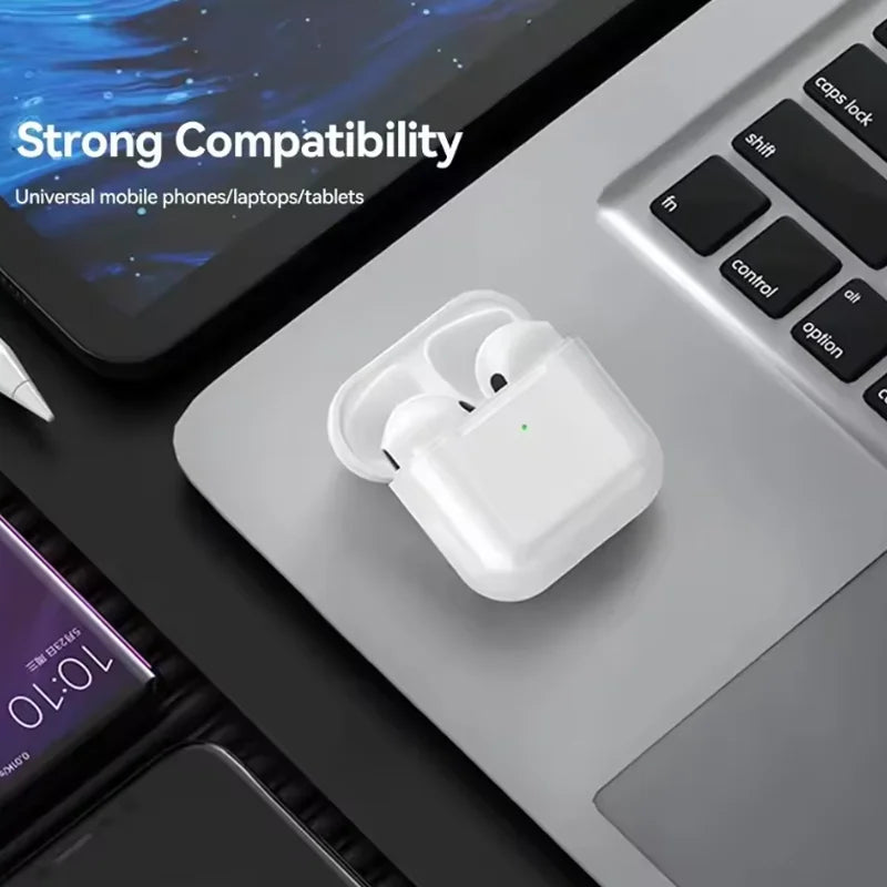 i4 True Wireless Earbuds | Deep Bass, Long Battery, Sports Headset with Mic