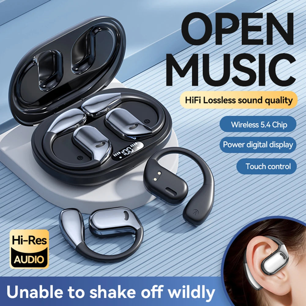 AI Smart Translator Earbuds 2025 – Real-Time 2-Way Bluetooth 5.4 Headphones” 🎧🌍