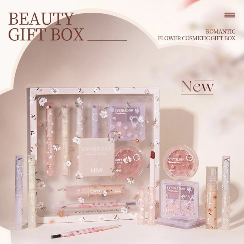 8-in-1 Complete Makeup Kit for Women – Long-Lasting Lipstick Set