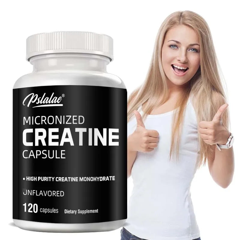 Micronized Creatine Capsules – 120 Count