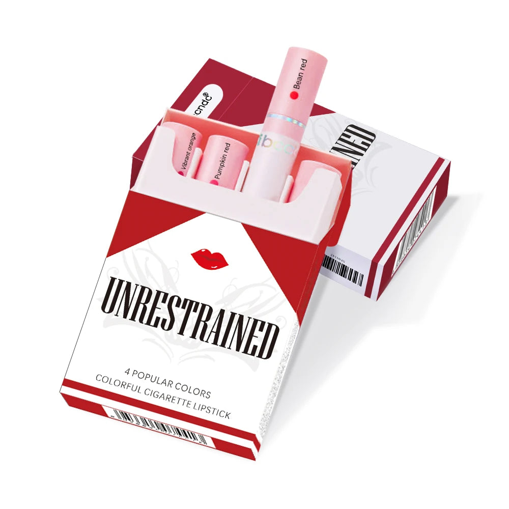 4-Piece Waterproof Matte Lipstick Set – Long-Lasting Perfect Valentine's Day Gift for Her