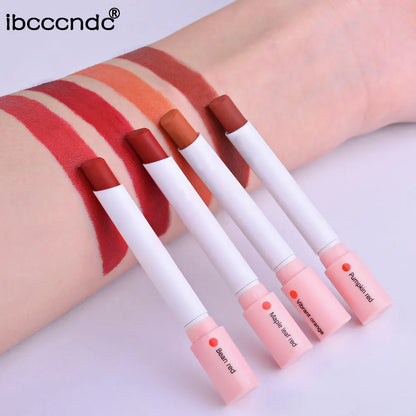 4-Piece Waterproof Matte Lipstick Set – Long-Lasting Perfect Valentine's Day Gift for Her