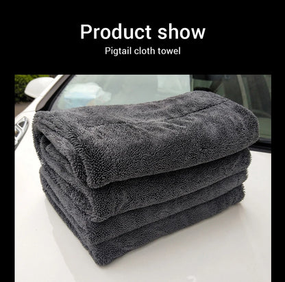 1200GSM Double-Sided Car Wash Towel – Super Absorbent Detailing Cloth