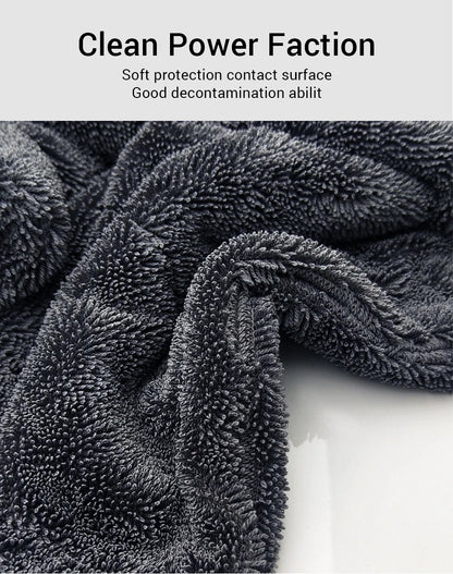 1200GSM Double-Sided Car Wash Towel – Super Absorbent Detailing Cloth