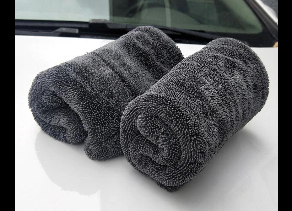 1200GSM Double-Sided Car Wash Towel – Super Absorbent Detailing Cloth