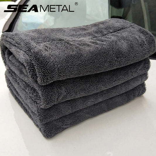 1200GSM Double-Sided Car Wash Towel – Super Absorbent Detailing Cloth
