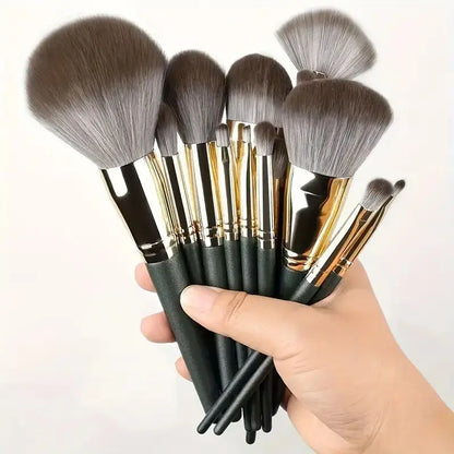 Professional Makeup Brush Kit – Powder, Foundation, Kabuki, Blending, Eyeshadow & Beauty Tools