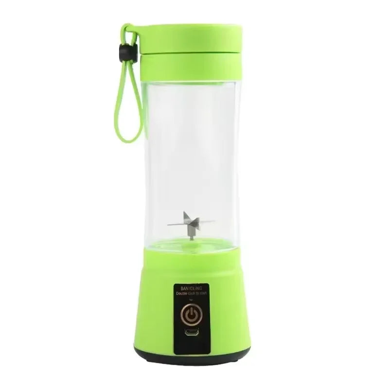 Portable USB Rechargeable Mini Juicer Blender – 380ml