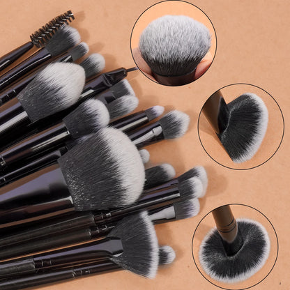 29-Piece Makeup Brush & Sponge Set – Complete Beauty Kit
