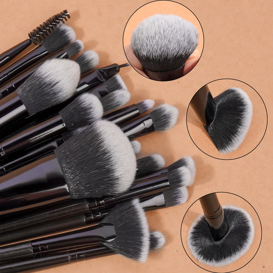 29-Piece Makeup Brush & Sponge Set – Complete Beauty Kit