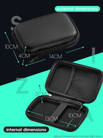Protective EVA Case for Anbernic RG35XX, Miyoo Mini+ & R36S/R35S – Portable Gaming Console Bag