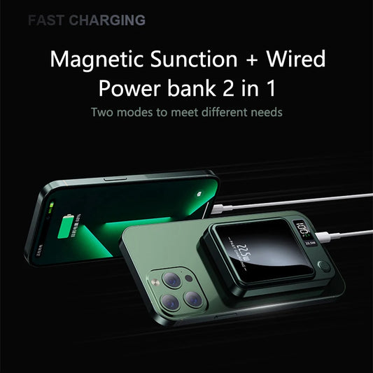 50000mAh Magnetic Wireless Power Bank – 22.5W Fast Charging