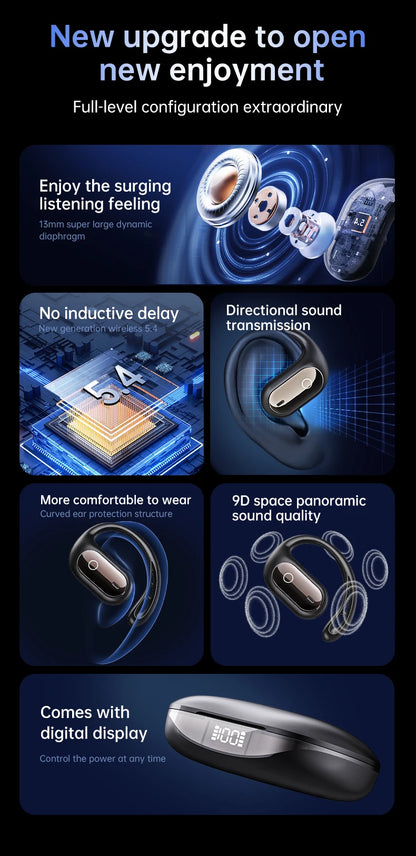 Real-Time Translator Earbuds – 144 Languages, Wireless Bluetooth Headphones
