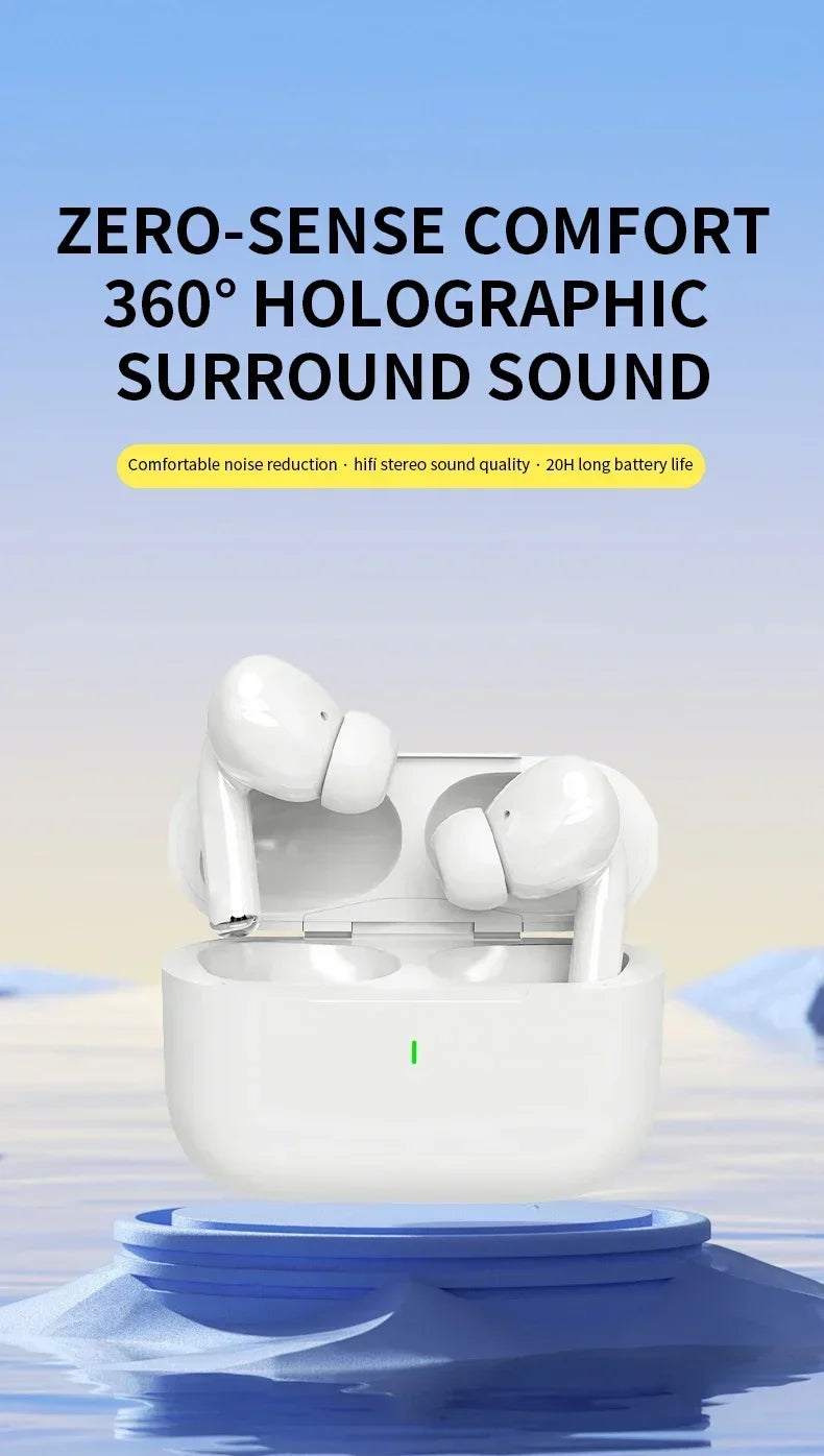 Original Bluetooth Earbuds – HiFi Stereo Noise-Canceling Wireless Headphones