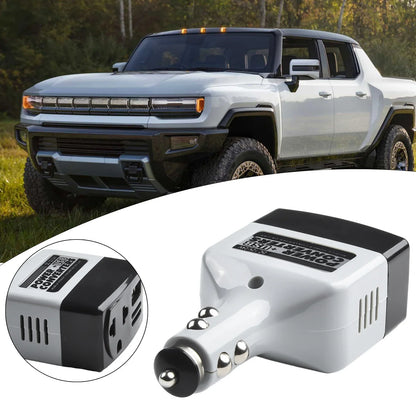 Portable Car Power Inverter – 12V/24V DC to 220V AC Adapter Charger