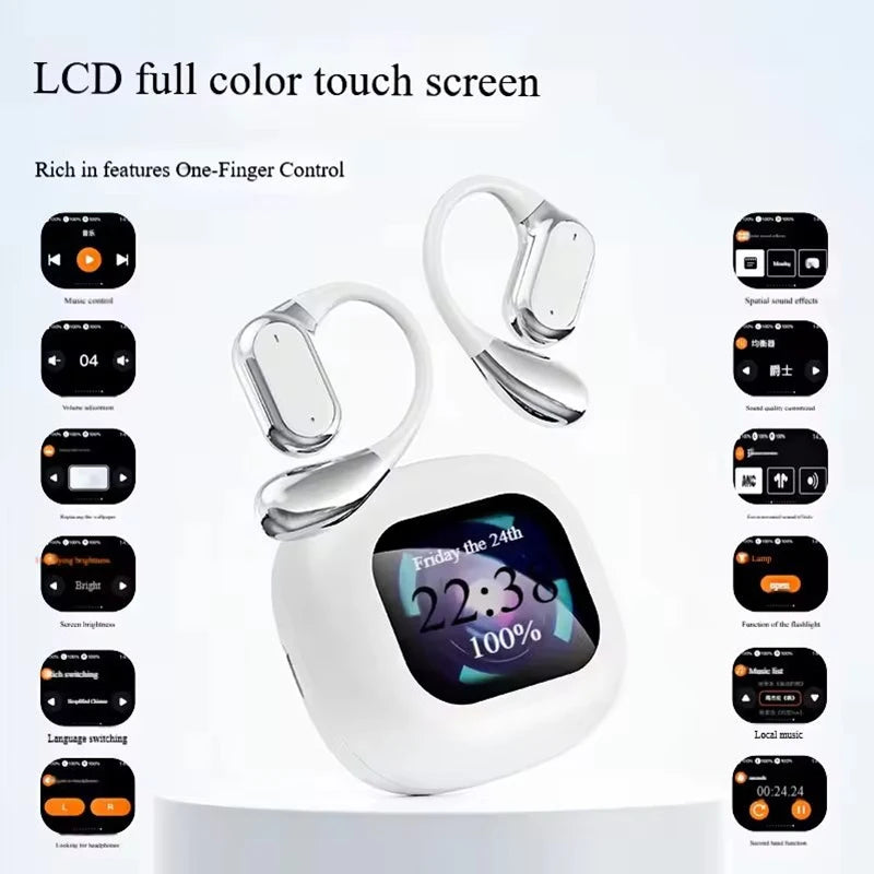 AI Real-Time Translator Earbuds – 144 Languages Bluetooth Headphones