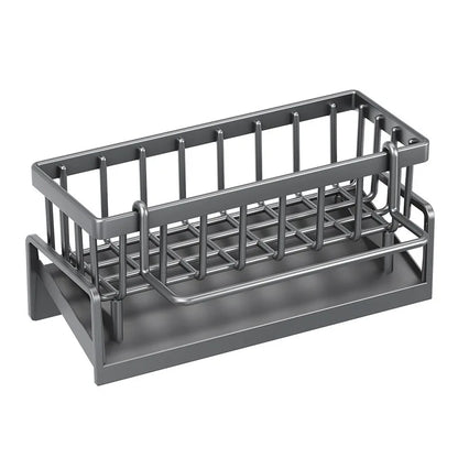 Sink Drain Rack – Sponge, Soap & Towel Holder