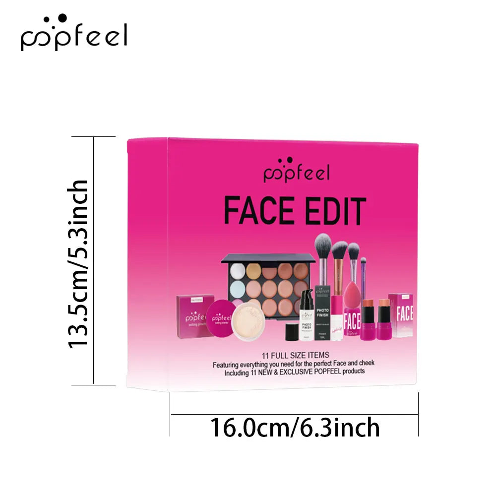 All-in-One Makeup Kit – Eyeshadow, Lip Gloss & More
