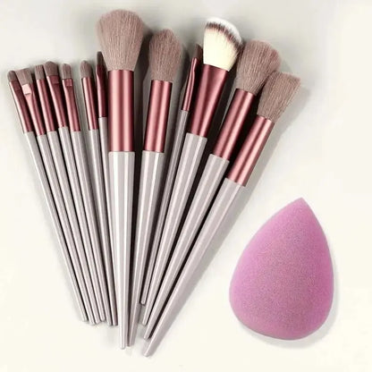 Professional Makeup Brush Kit – Powder, Foundation, Kabuki, Blending, Eyeshadow & Beauty Tools