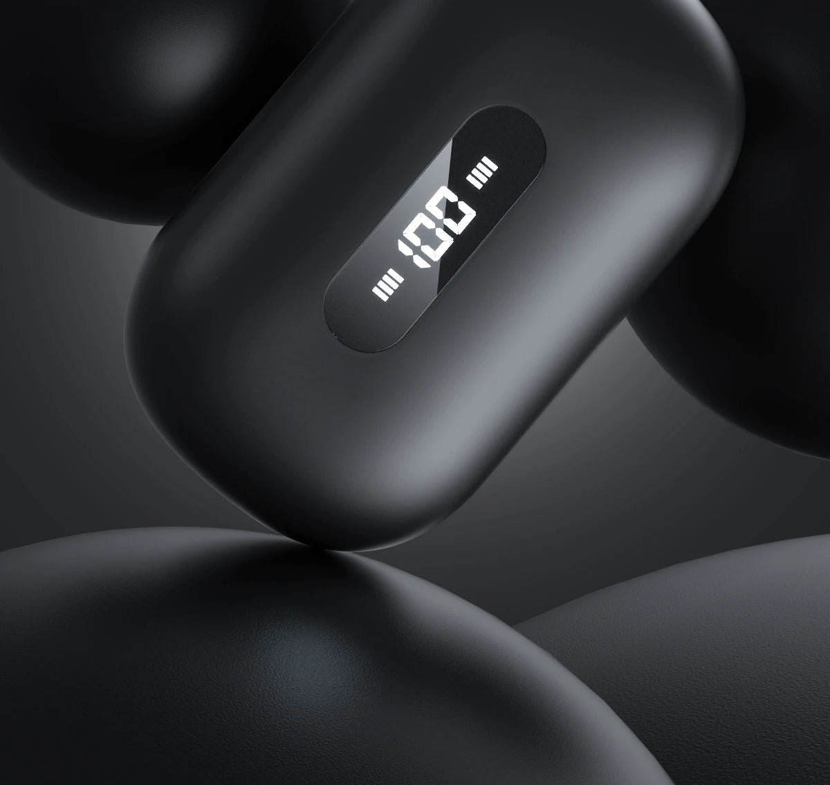K23 TWS Bluetooth 5.0 Earbuds with Mic & Earhook – Noise Cancelling Wireless Sports Headphones