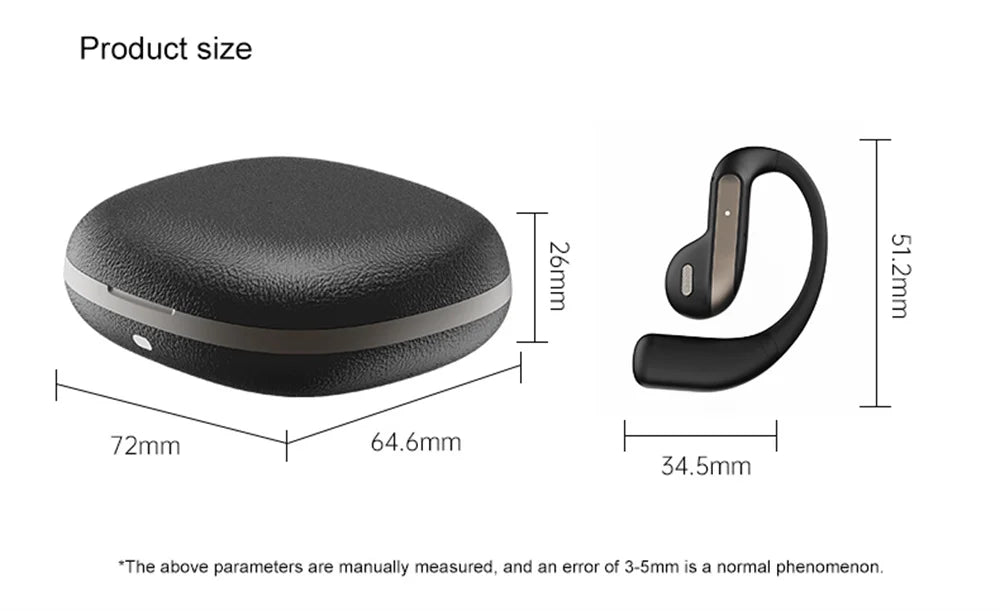 Smart Translation Earbuds – 144 Languages Real-Time Bluetooth Headset