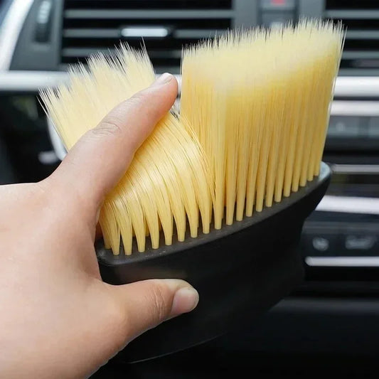 Elastic Car Dust Removal Brush – Large Vent & Interior Cleaner
