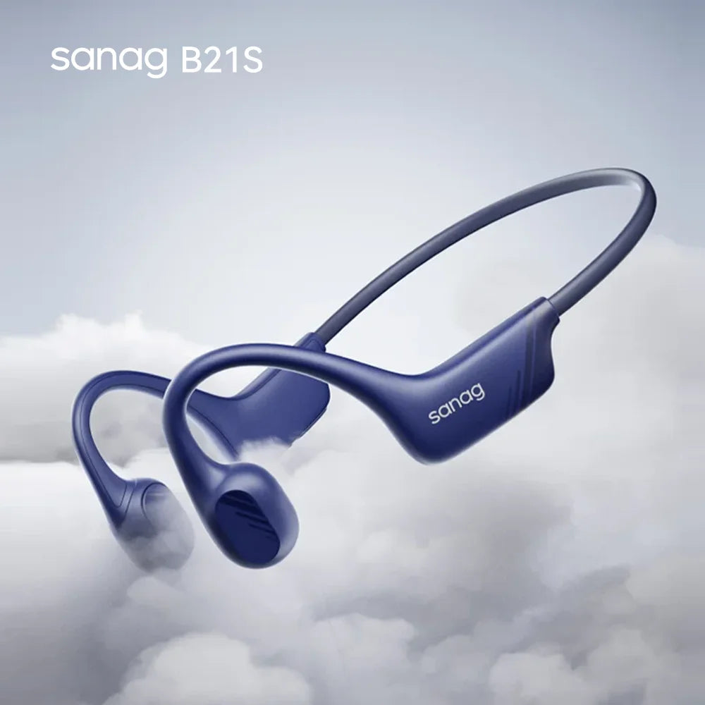 Sanag B60S Waterproof Bone Conduction Earphones – 64GB MP3