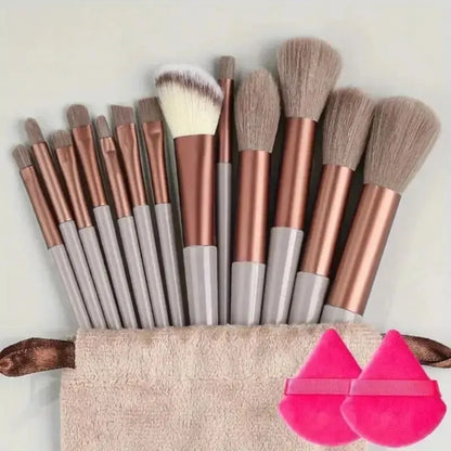 Professional Makeup Brush Kit – Powder, Foundation, Kabuki, Blending, Eyeshadow & Beauty Tools