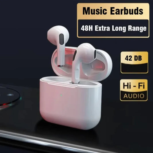 Pro4 True Wireless Earbuds | Deep Bass, Long Battery, Sports Headset with Mic