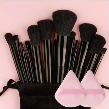 Professional Makeup Brush Kit – Powder, Foundation, Kabuki, Blending, Eyeshadow & Beauty Tools