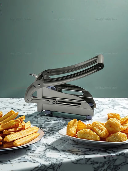 Stainless Steel Manual Potato & Vegetable Slicer