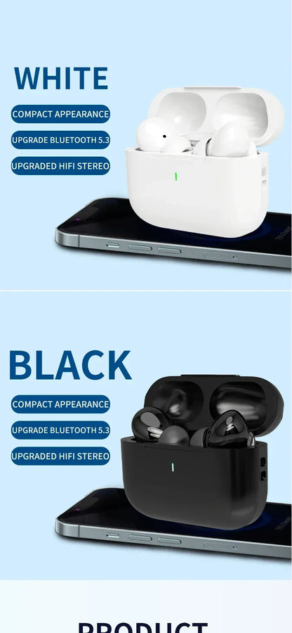 Original Bluetooth Earbuds – HiFi Stereo Noise-Canceling Wireless Headphones