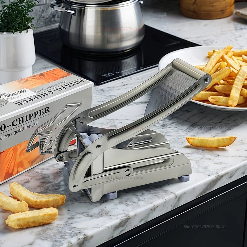 Stainless Steel Manual Potato & Vegetable Slicer