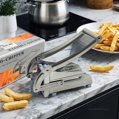 Stainless Steel Manual Potato & Vegetable Slicer