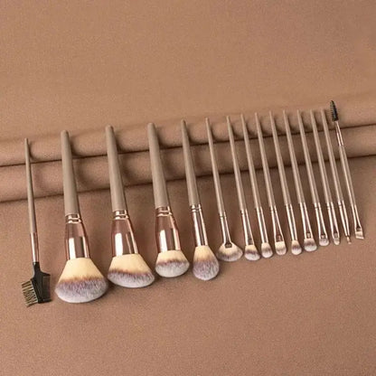 Professional Makeup Brush Kit – Powder, Foundation, Kabuki, Blending, Eyeshadow & Beauty Tools