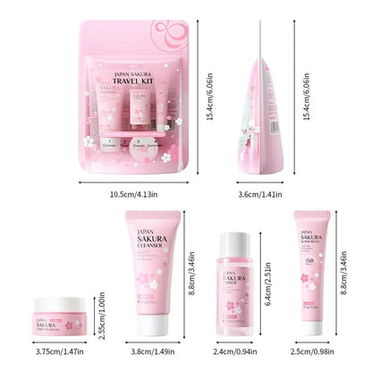 Sakura Beauty Set – Cleanser, Serum, Eye Cream & More