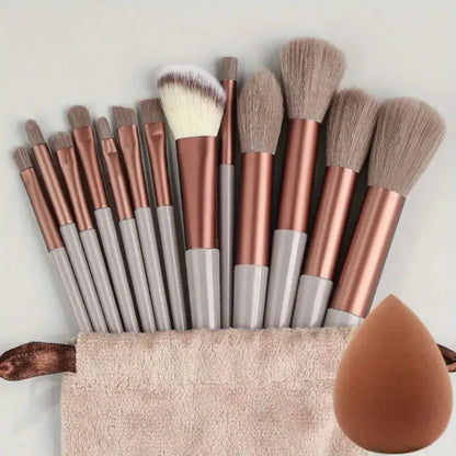Professional Makeup Brush Kit – Powder, Foundation, Kabuki, Blending, Eyeshadow & Beauty Tools